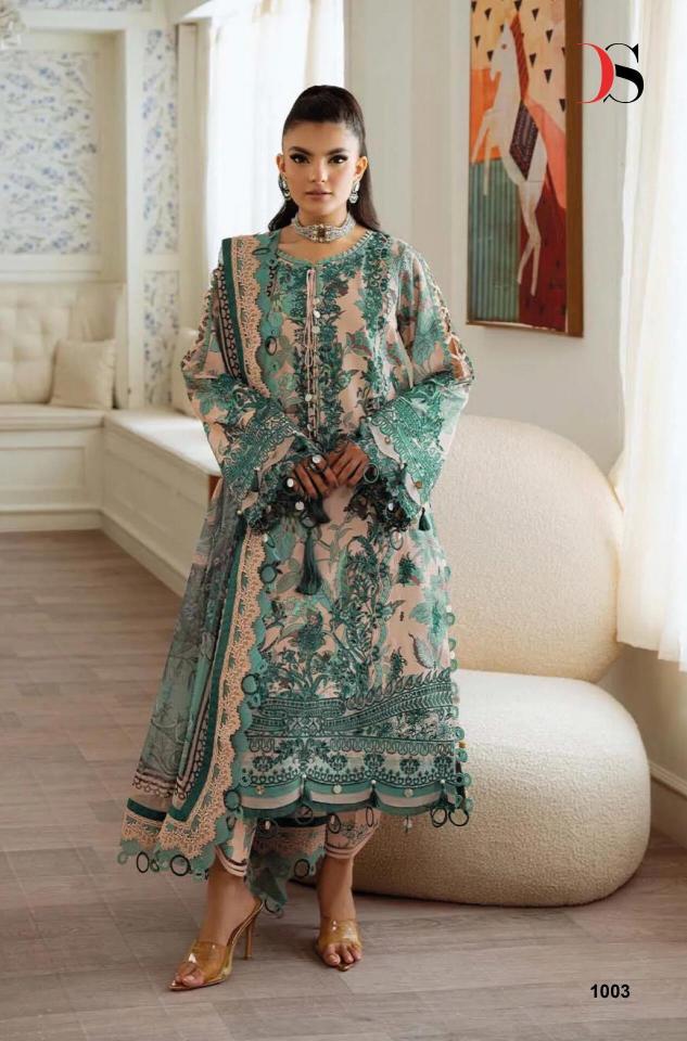 Deepsy Jade Premium catalog Chiffon Duppatta pakistani suits importer wholesaler delhi