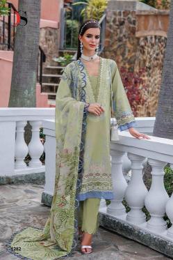 Deepsy Jade Urban 25 Vol 5 catalog Cotton Dupatta pakistani original suits wholesale