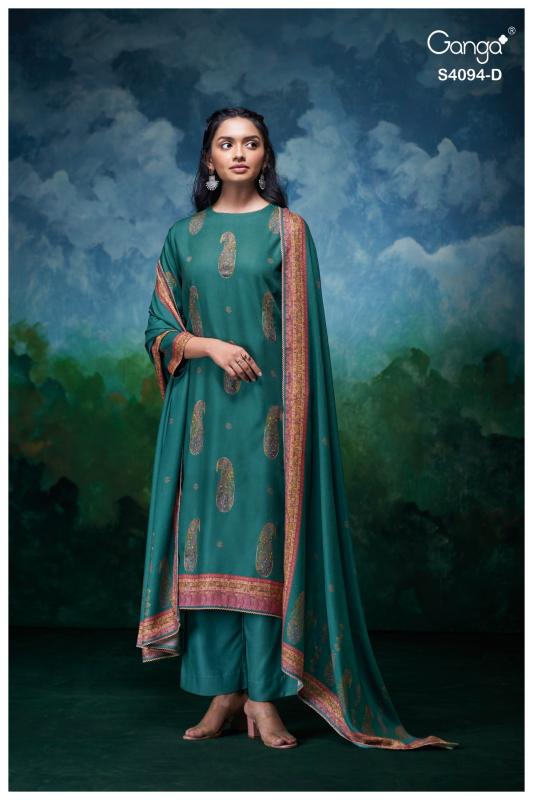 Ganga Hyora 4094 catalog wholesale pakistani salwar kameez online