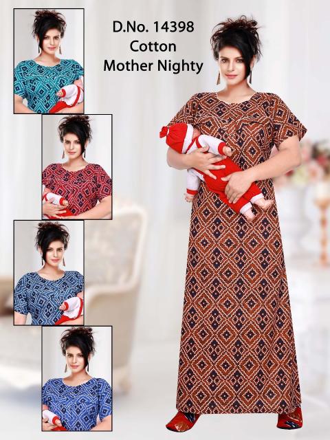 Sabella 14398 & 14498 catalog cotton mother nighty