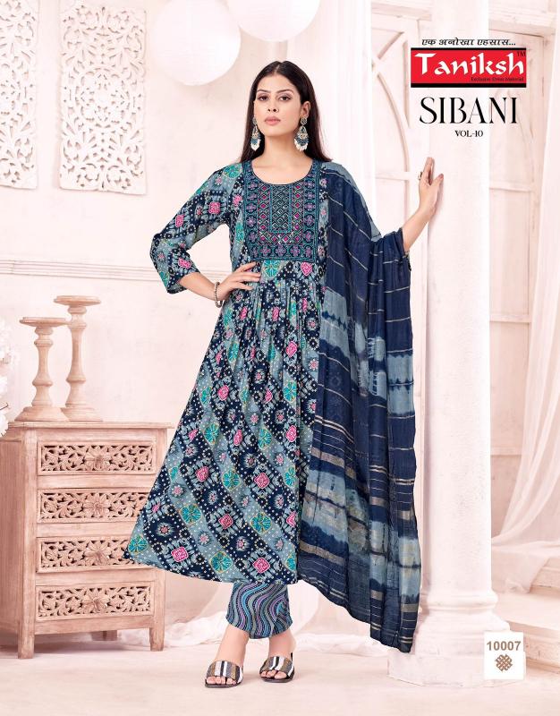 Taniksh Sibani Vol 10 catalog kurtis wholesalers in surat