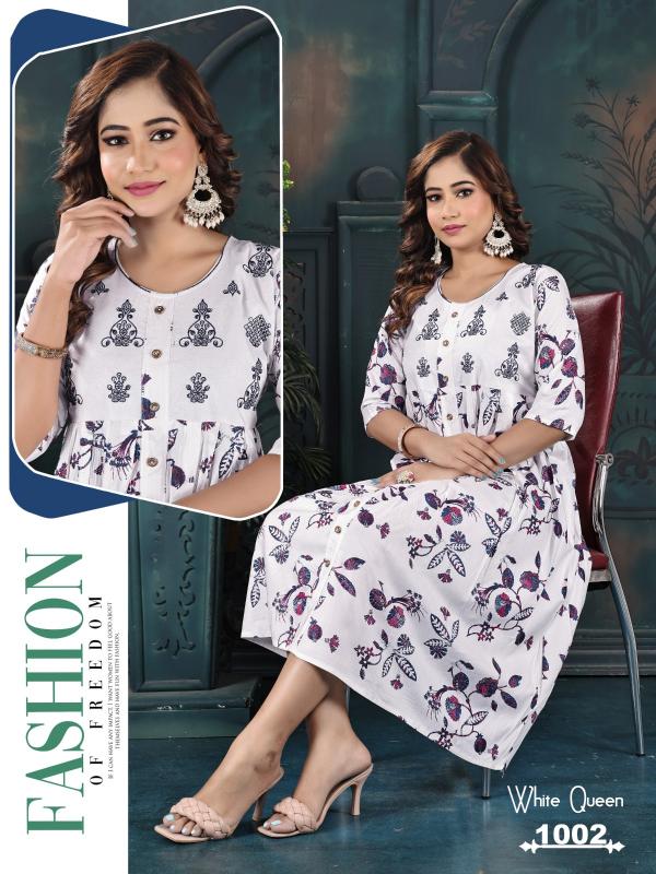 Trendy White Queen Vol 7 catalog wholesale kurtis delhi