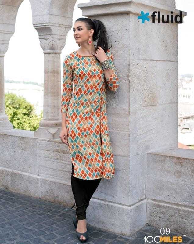 100 Miles Fluid catalog mumbai kurti wholesaler