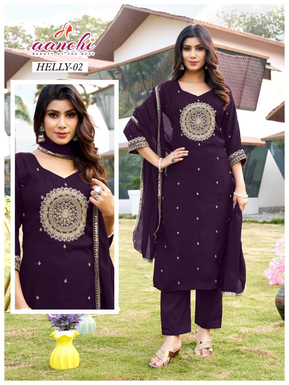 Aanchi Helly catalog kurti wholesalers in dadar mumbai