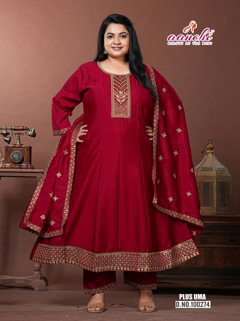 Aanchi Plus Uma catalog kurti wholesalers in kathmandu