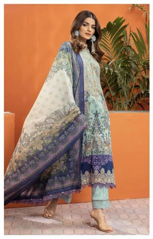 Alzohaib Az Aarifa catalog Chiffon Dupatta pakistani salwsr suit