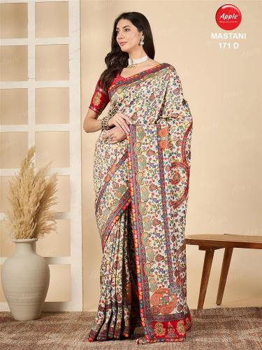 Apple Mastani 171 catalog beautiful sarees surat