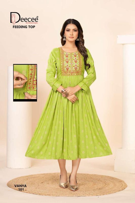 Deecee Vanya 0.1 catalog ahmedabad kurti wholesale online shopping