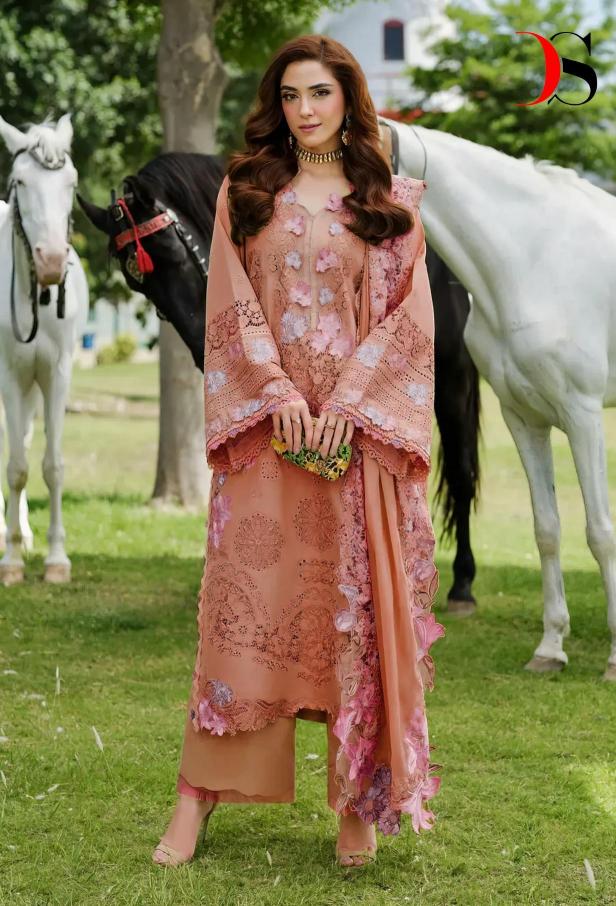 Deepsy Elaf Luxury Lawn 25 Vol 2 NX 1296 catalog pakistani wholesale salwar kameez in karachi