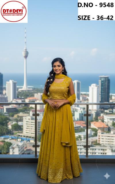 Dt Devi Agni 9548 Nx Catalog crop top and lehenga online india for betrothal