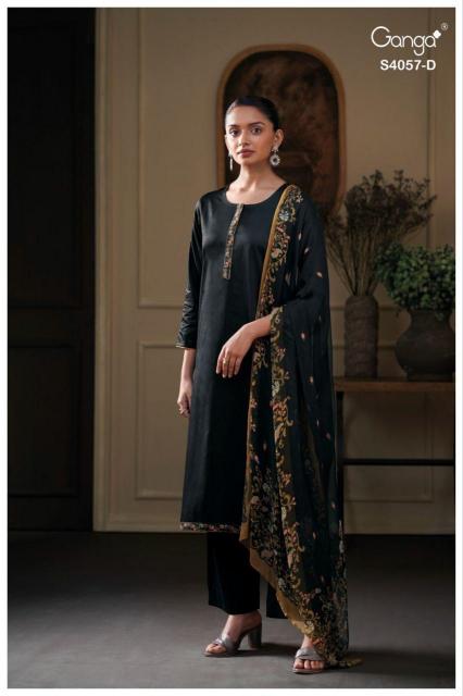 Ganga Nazriya 4057 catalog wholesale salwar kameez in chennai
