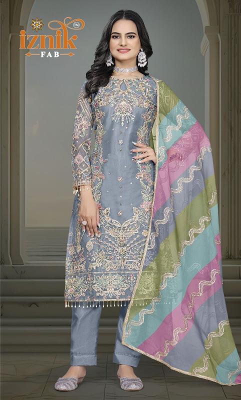 Iznik 288 catalog replica pakistani suits online