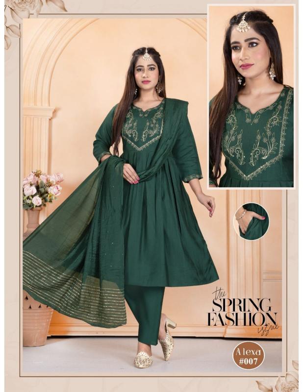 JLF Alexa vol 2 catalog party wear kurtis wholesale