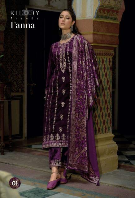 Kilory Fanna catalog india salwar kameez wholesale