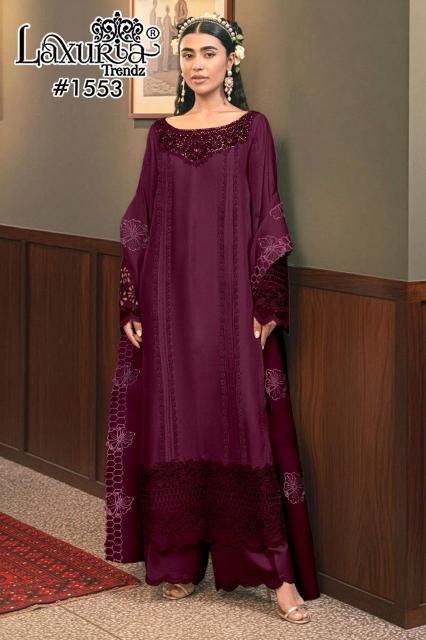 Laxuria Trendz 1553 catalog pakistani suits wholesale in pakistan