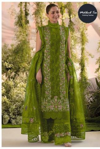 Mehboob Tex 1799 A To C catalog pakistani cotton suits wholesale