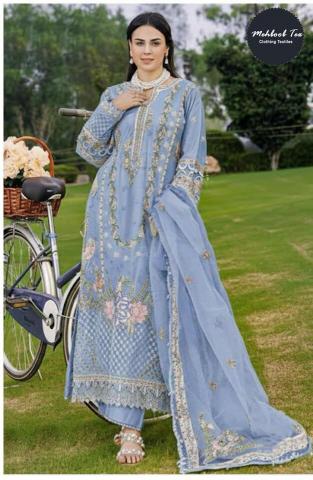 Mehboob Tex 1802 A And B catalog wholesale pakistani suits online