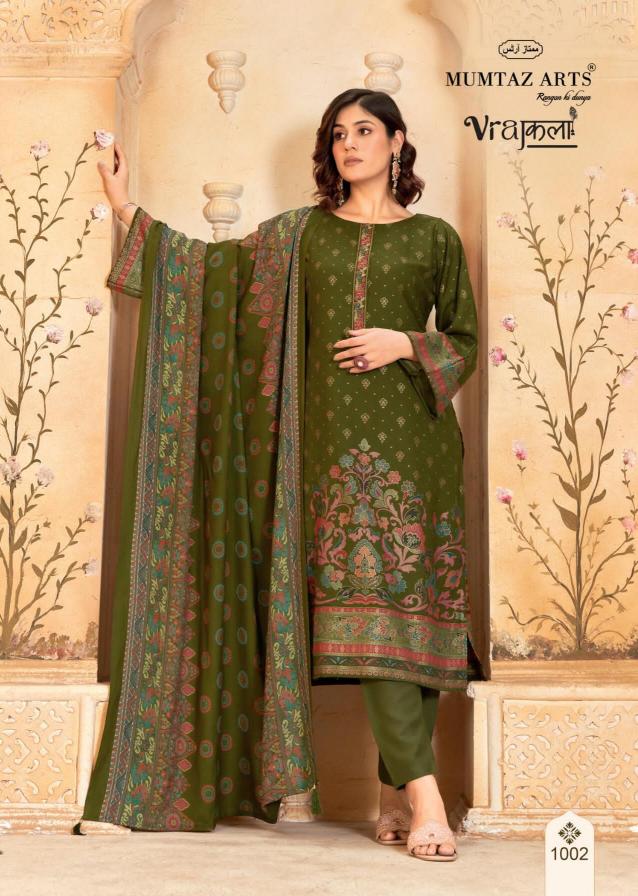 Mumtaz Arts Kimkhaab catalog ladies online wholesale dress material
