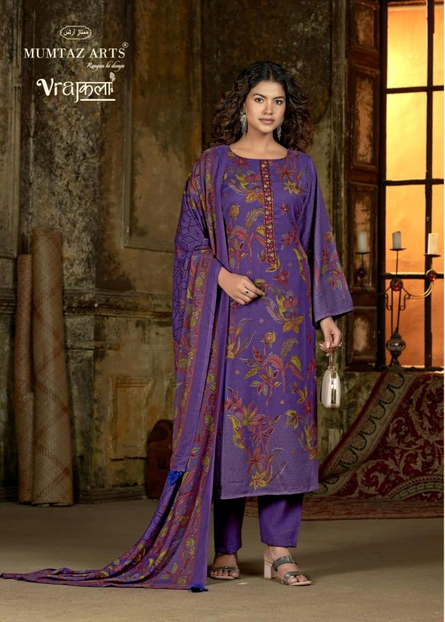 Mumtaz Arts Zarrak catalog dress material wholesale shops in hyderabad