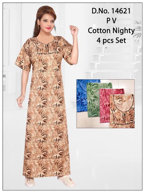 Sabella 14620 & 14621 cotton nighty 