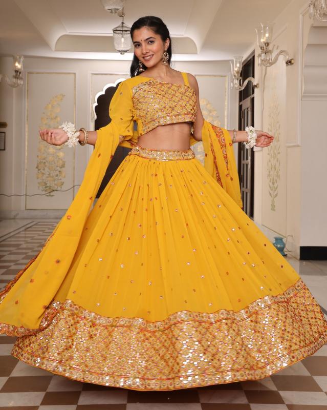 Sabella 356 vol 2 catalog yellow lehenga online shopping in india