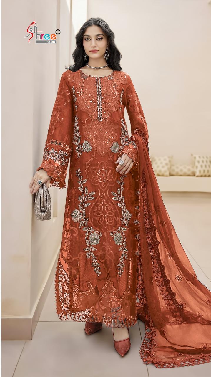 Shree Fabs 5534 catalog pakistani salwar suit pic