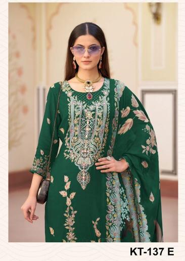 Shree Fabs KT 137 CDE catalog pakistani suits pune