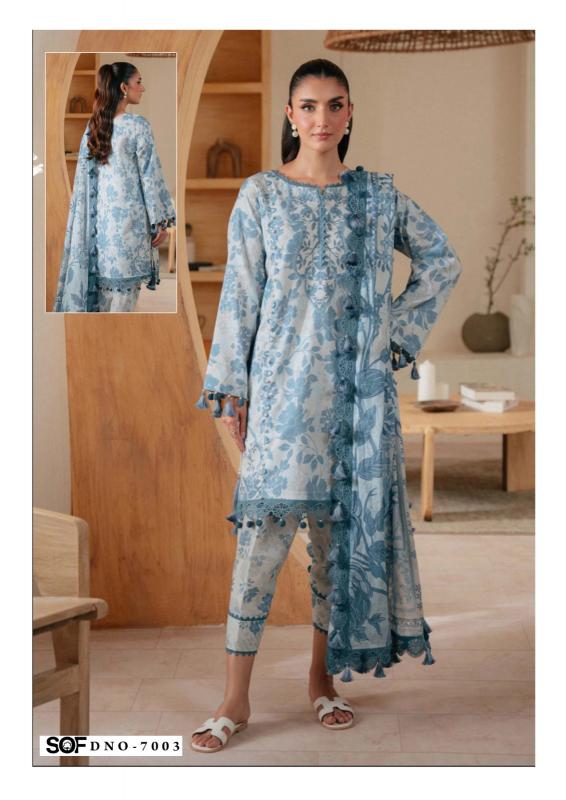 SOF Saira Rizwan Vol-7 catalog pakistani lawn suits wholesale in india