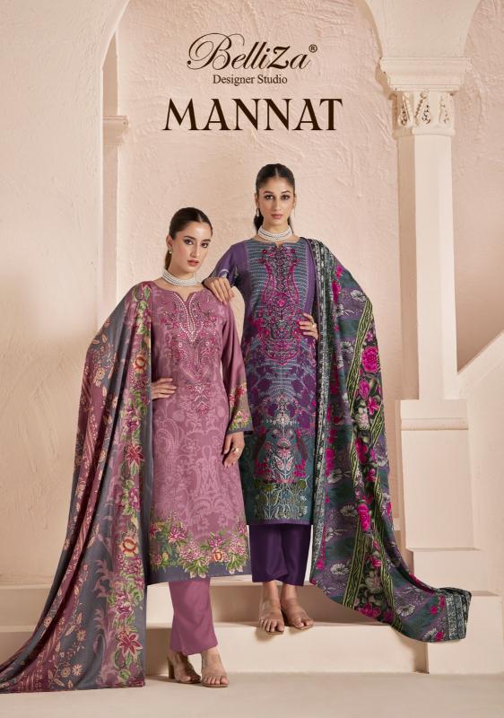 Belliza Mannat vol 2 Catalog wholesale dress material in nagpur