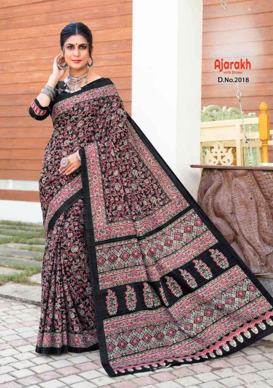 Dazira Ajarakh vol 3 catalog antra sarees catalogue