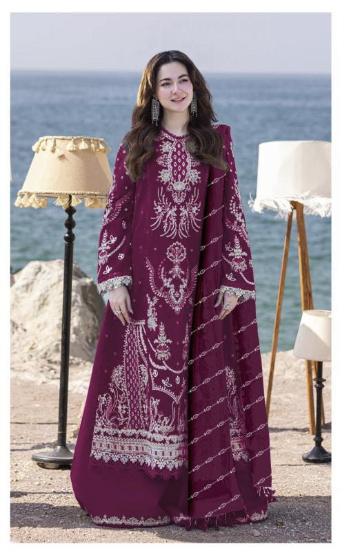 Fepic Rosemeen 1372 catalog pakistani unstitched suits wholesale