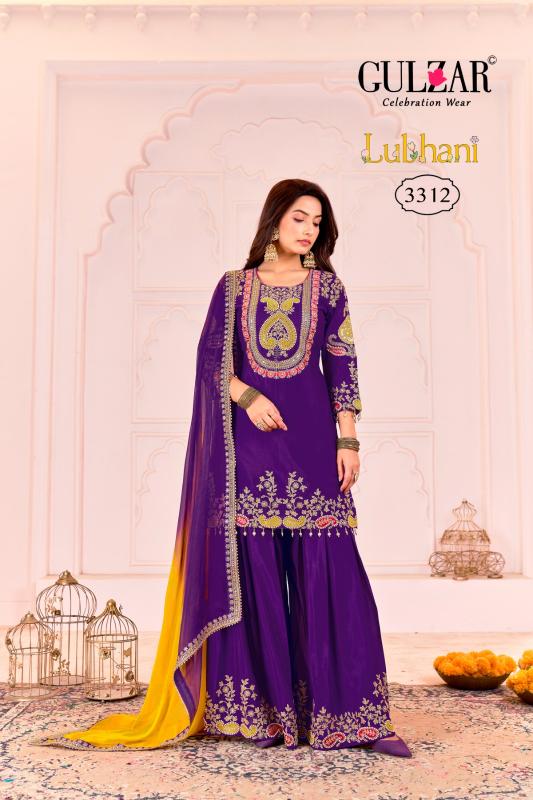Gulzar Lubhani catalog tulsi salwar kameez wholesalers