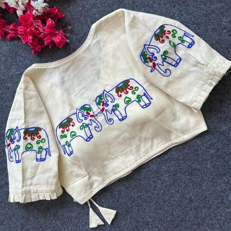 Havy Khadi cotton Vol 3 0.4 Blouse e commerce product