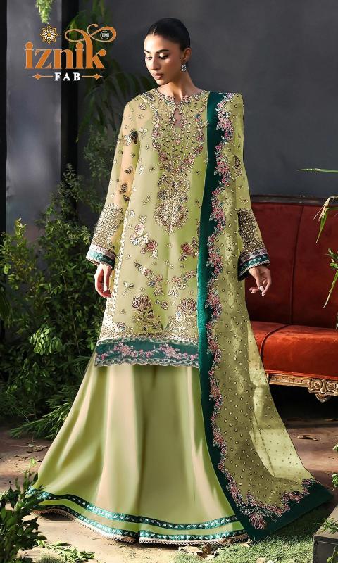 Iznik 418 Catalog pakistani suits wholesaler in india