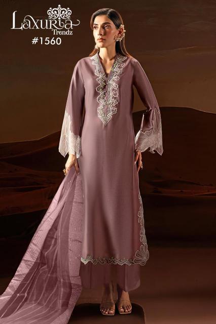 Luxuria Trendz 1560 catalog pakistani suits wholesalers in pakistan