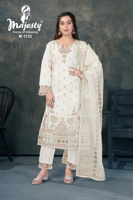 Majesty 1133 catalog pakistani suits at wholesale price