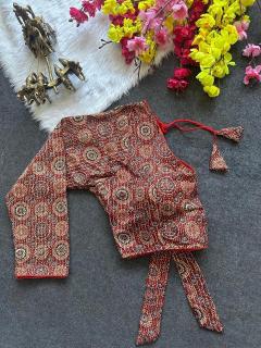 Pure Cotton Print 0.9 Blouse E commerce product