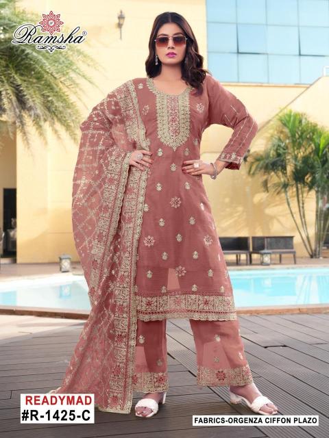 Ramsha R 1425 Nx catalog pakistani readymade suit wholesale