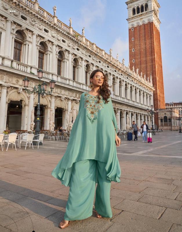 sayuri Avika catalog crap silk indo western 