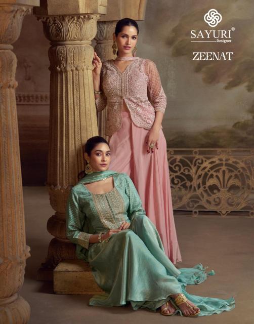 Sayuri Zeenat catalog Designer indo western