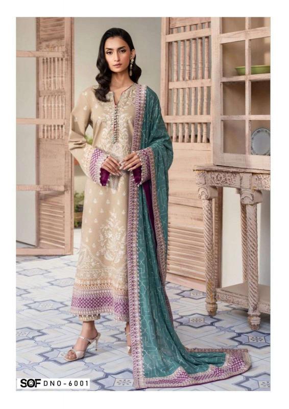 Sof Saira Rizwan Vol- 6 – Readymade Karachi Kurti Pant With Dupatta