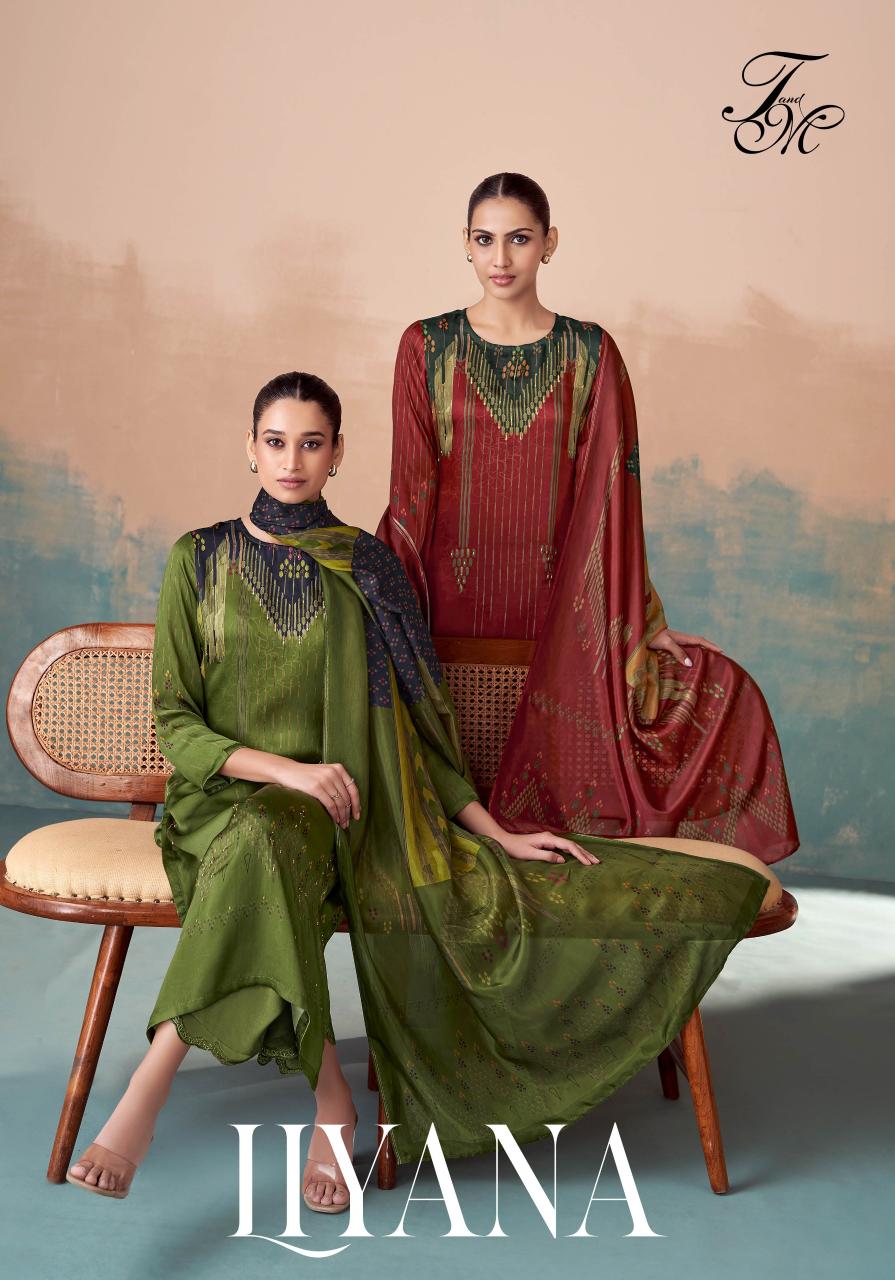 T&M Liyana catalog salwar kameez wholesalers