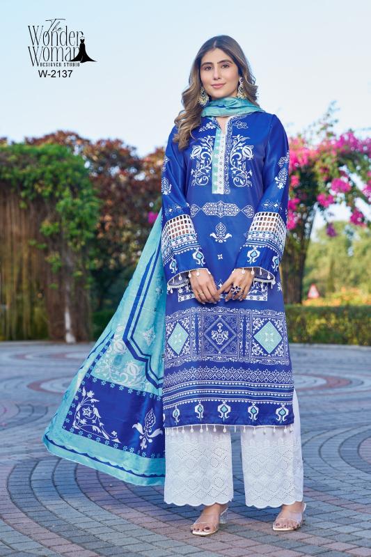 The Wonder Woman W 2137 catalog pakistani suits wholesaler in surat