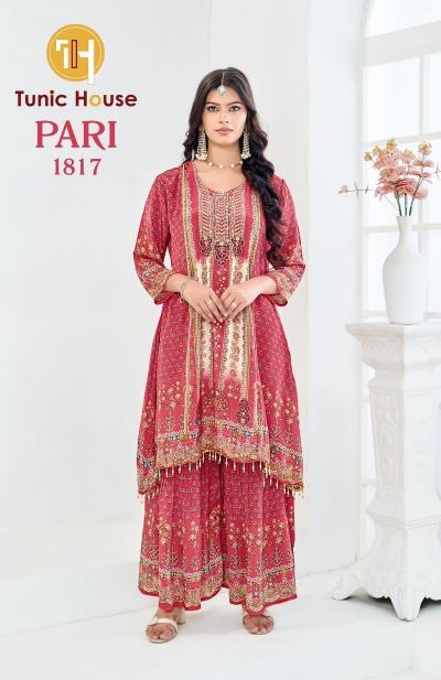 Tunic House Pari catalog wholesale kurti palazzo sets