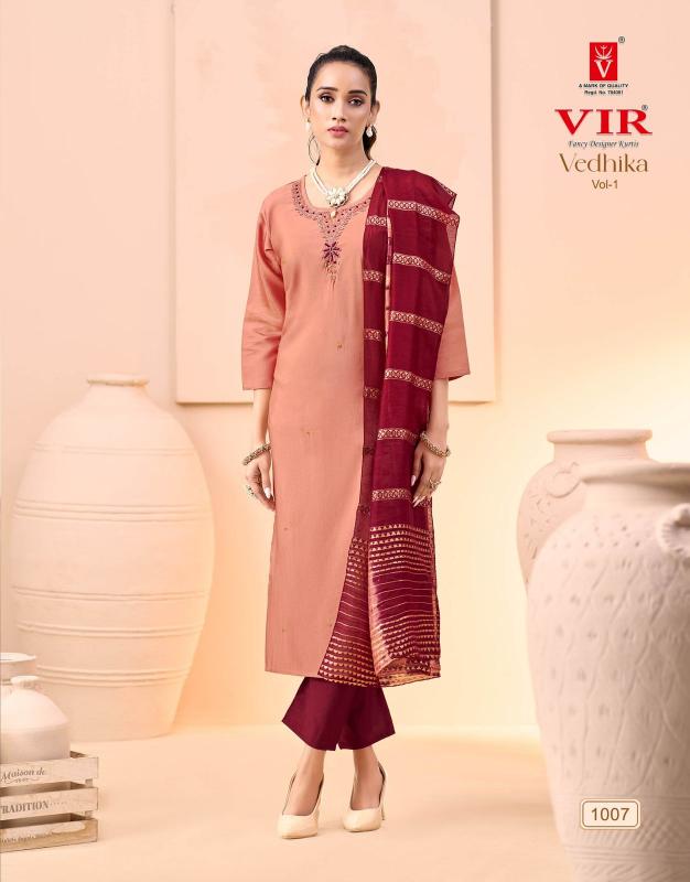 Vir Vedhika vol 1 catalog pose kurti wholesale