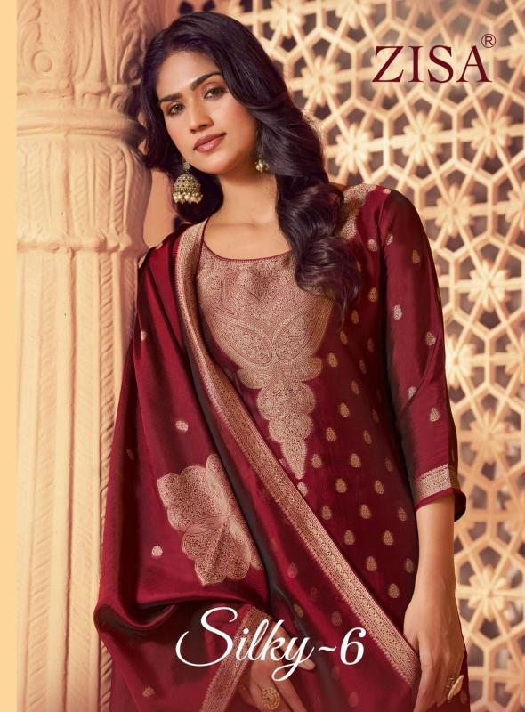 Zisa silky vol 6 catalog lowest price salwar suit