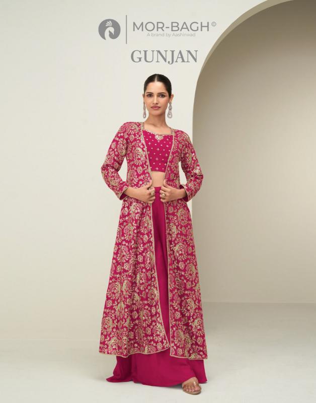 Aashirwad Mor Bagh Gunjan catalog silk desginer salwar kameez