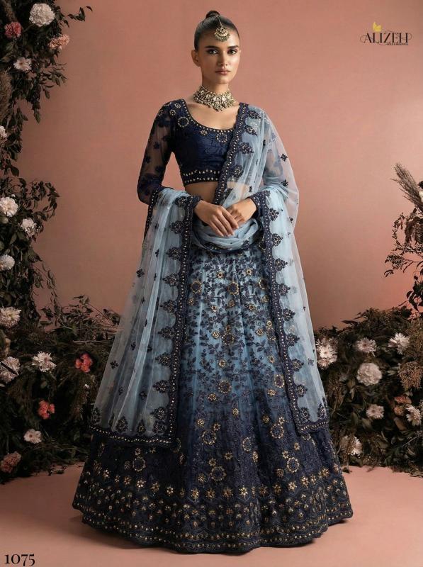 Alizeh 1075 catalog manufacturer of lehenga in india