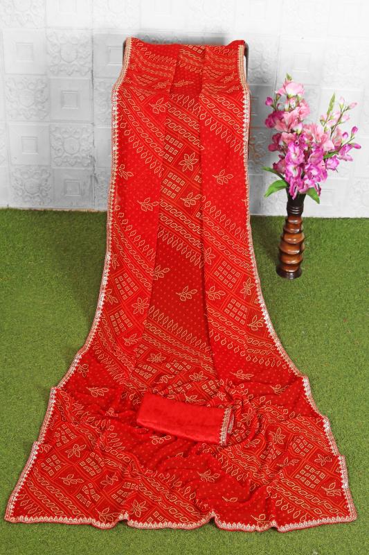 Dazira Red Rose catalog sarees surat