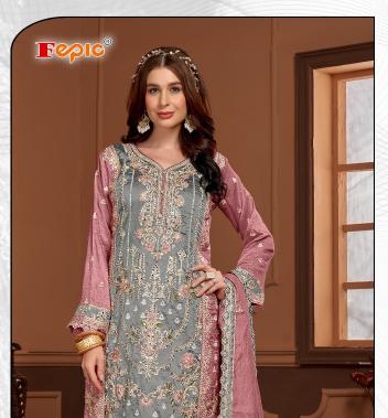 Fepic Rosemeen 1772 catalog pakistani suits wholesalers in amritsar
